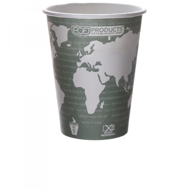 12 oz Compostable Coffee Cups